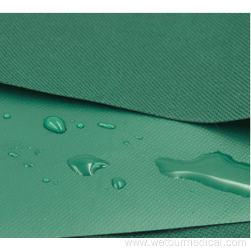 Medical PVC Waterproof 100% Polyester Protective Fabric